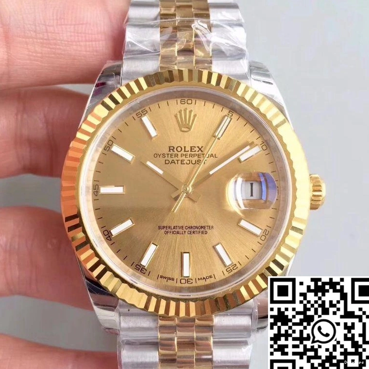 Datejust Dial 41MM EW Yellow Gold Factory II Rolex 116333 1225